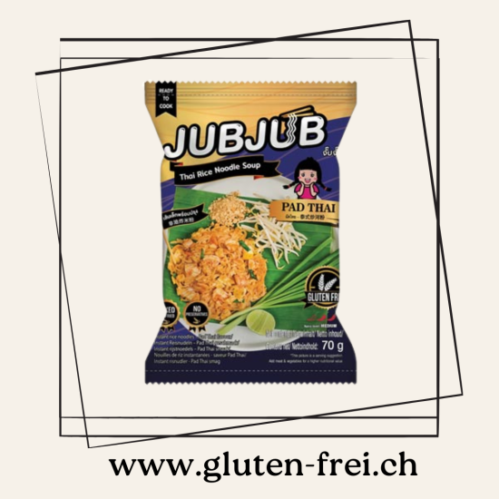 Jub Jub Instant Thai Rice Noodle Soup – Pad Thai glutenfrei ★★